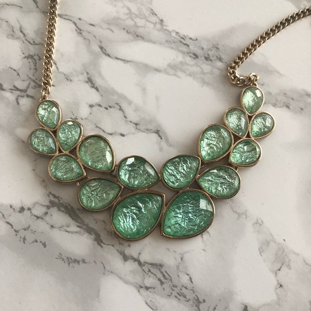 Aqua Stone Necklace
